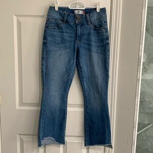 Cabi hi-low crop jeans